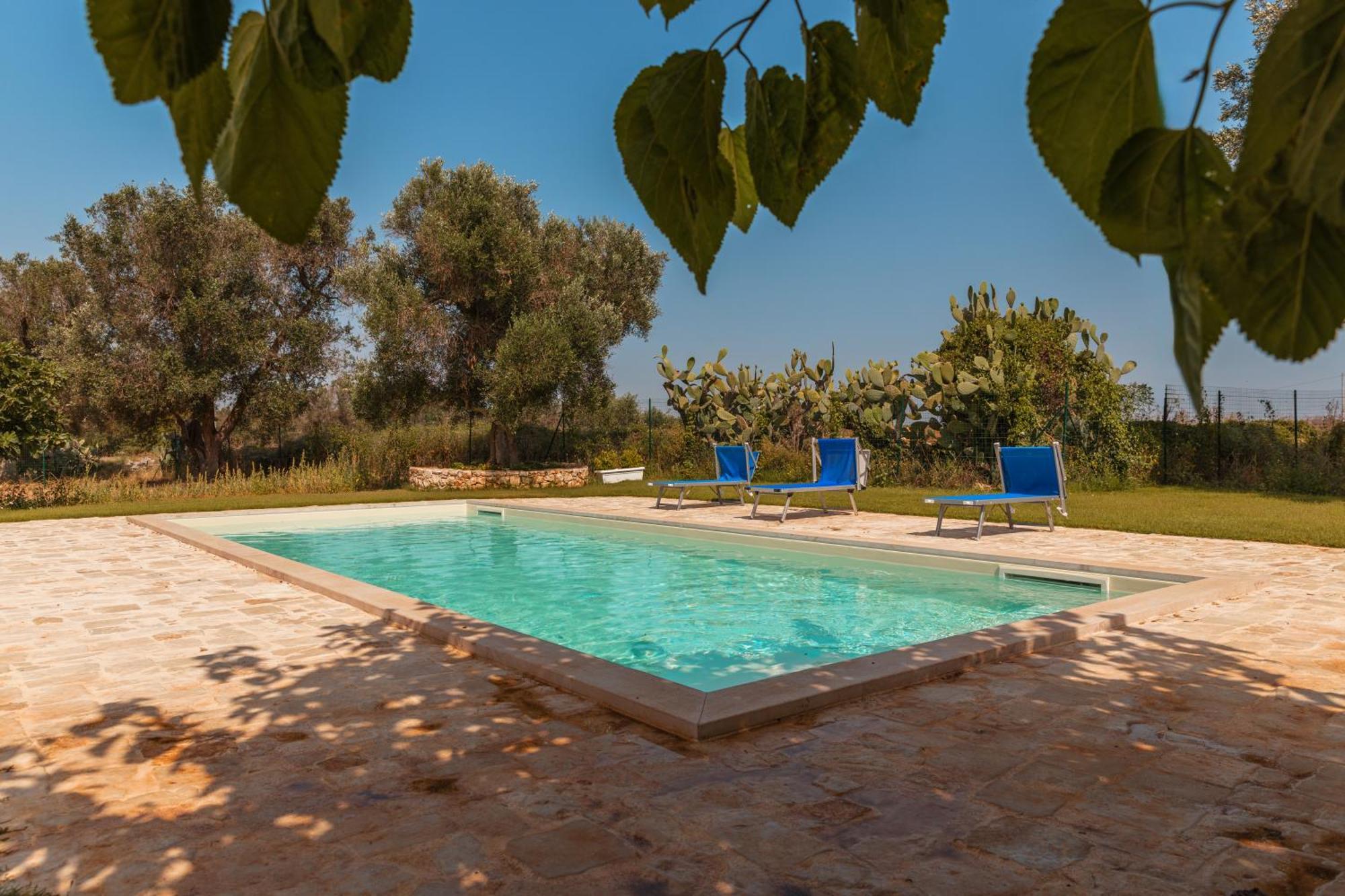 Апартаменты Trullo Tarantini Con Piscina Privata Latiano Экстерьер фото