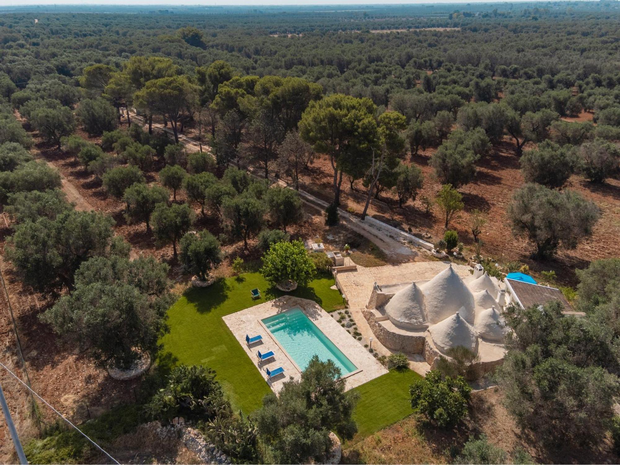 Апартаменты Trullo Tarantini Con Piscina Privata Latiano Экстерьер фото