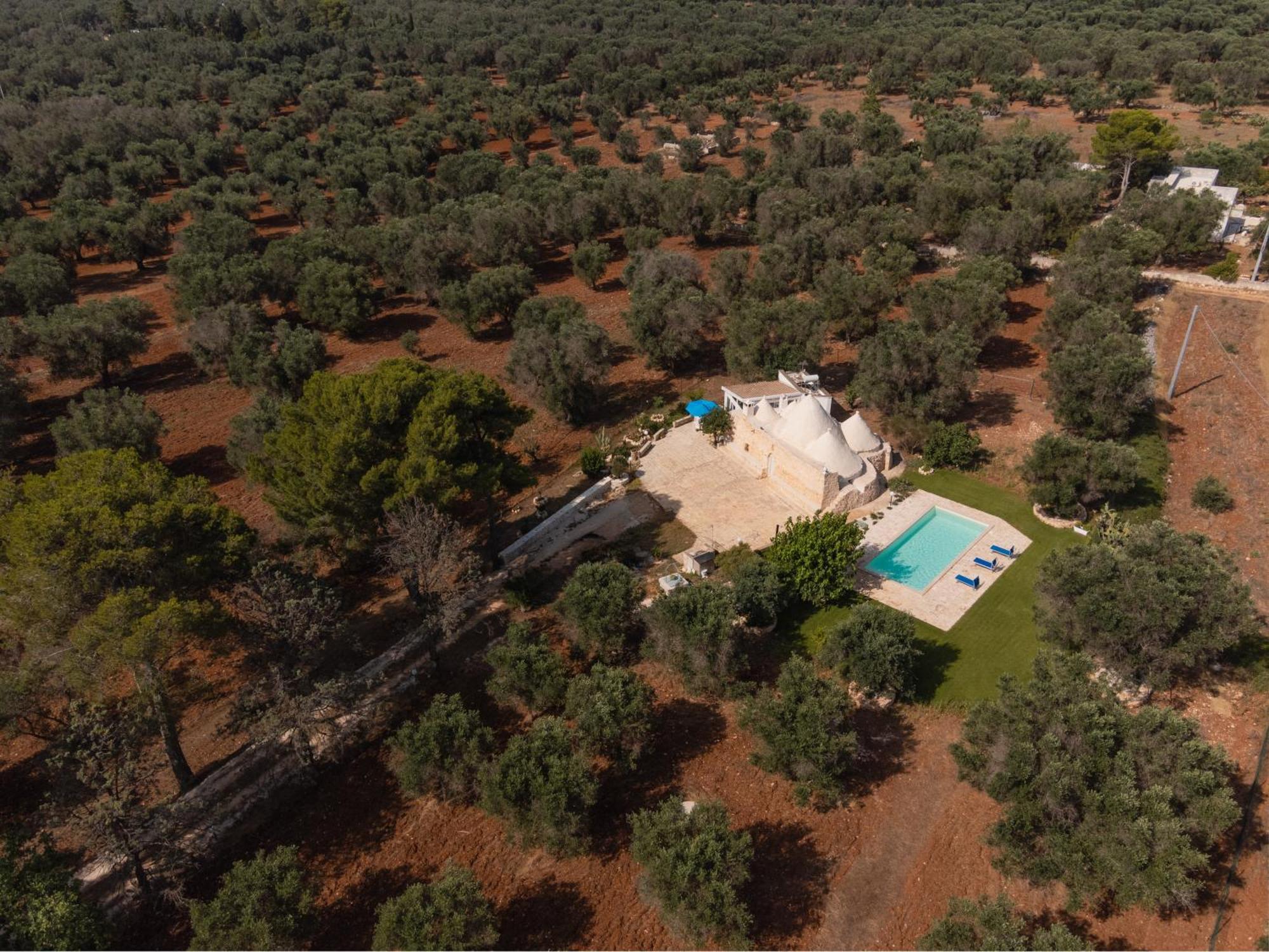 Апартаменты Trullo Tarantini Con Piscina Privata Latiano Экстерьер фото