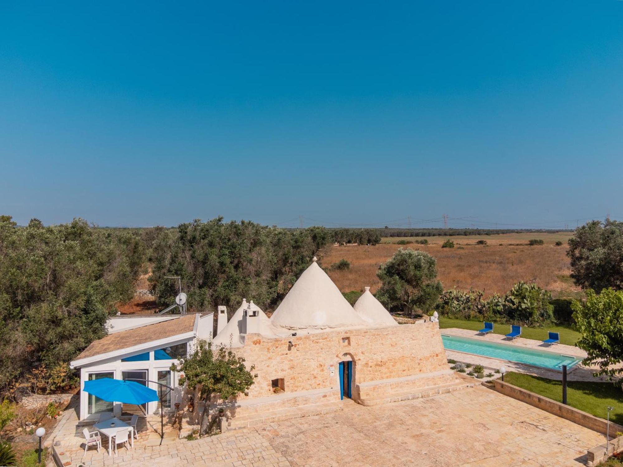 Апартаменты Trullo Tarantini Con Piscina Privata Latiano Экстерьер фото