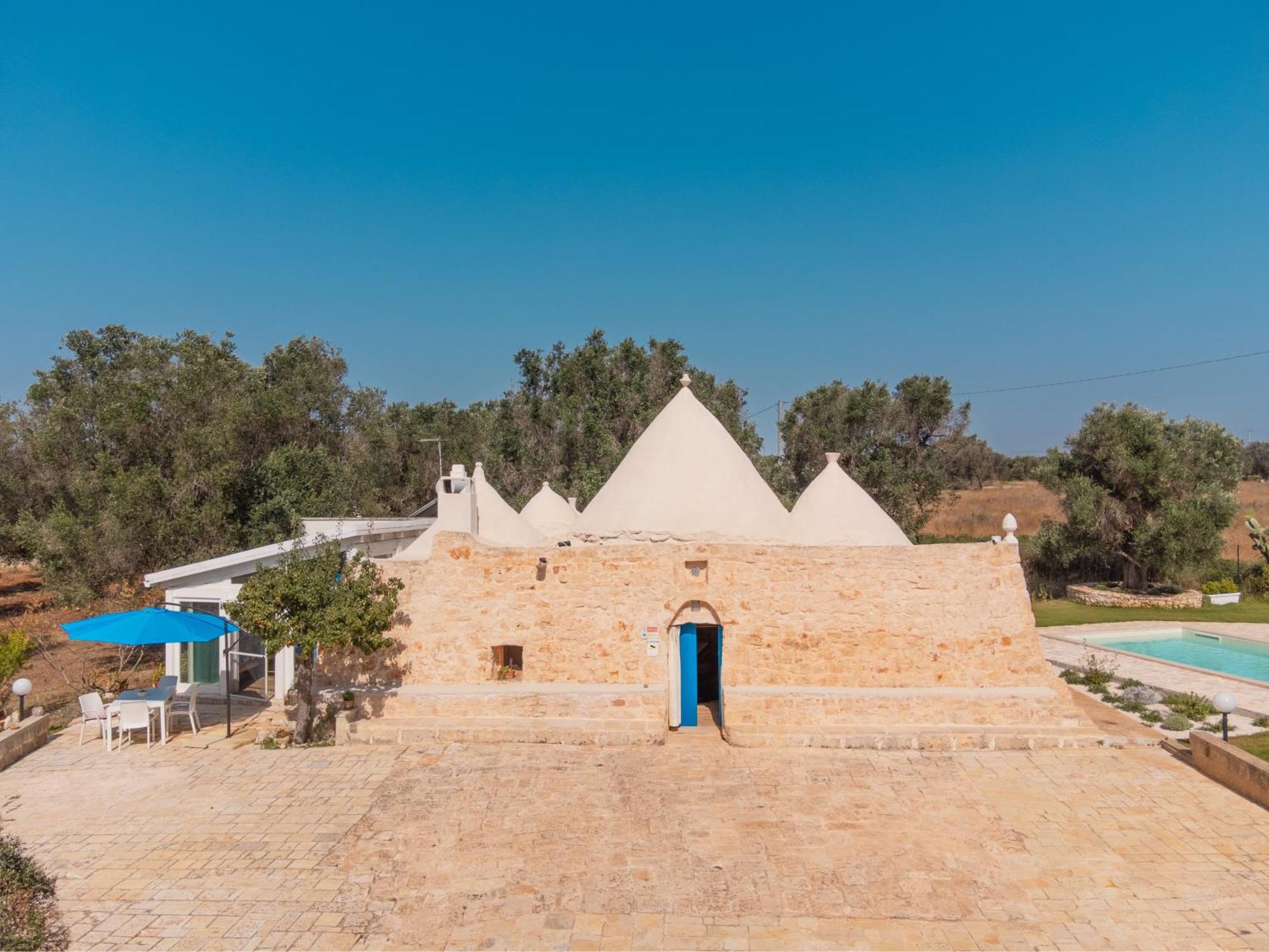 Апартаменты Trullo Tarantini Con Piscina Privata Latiano Экстерьер фото